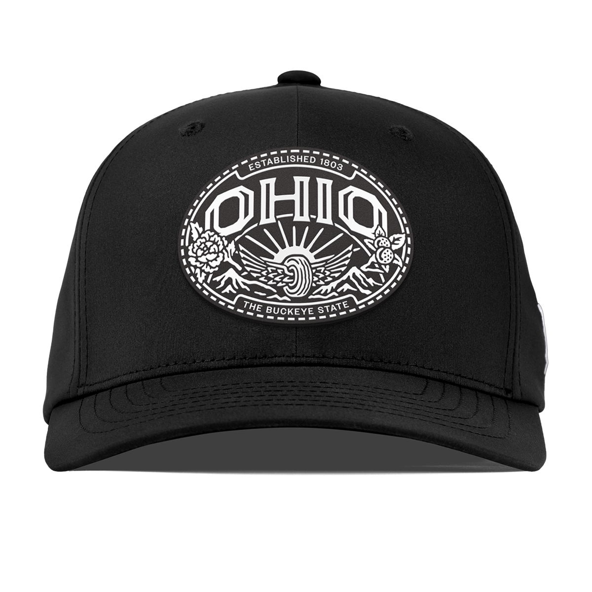 Ohio Traveler Flexfit Performance Fitted Black
