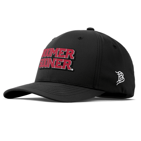 University of Oklahoma "Oklahoma Block" Flexfit Performance Fitted Black