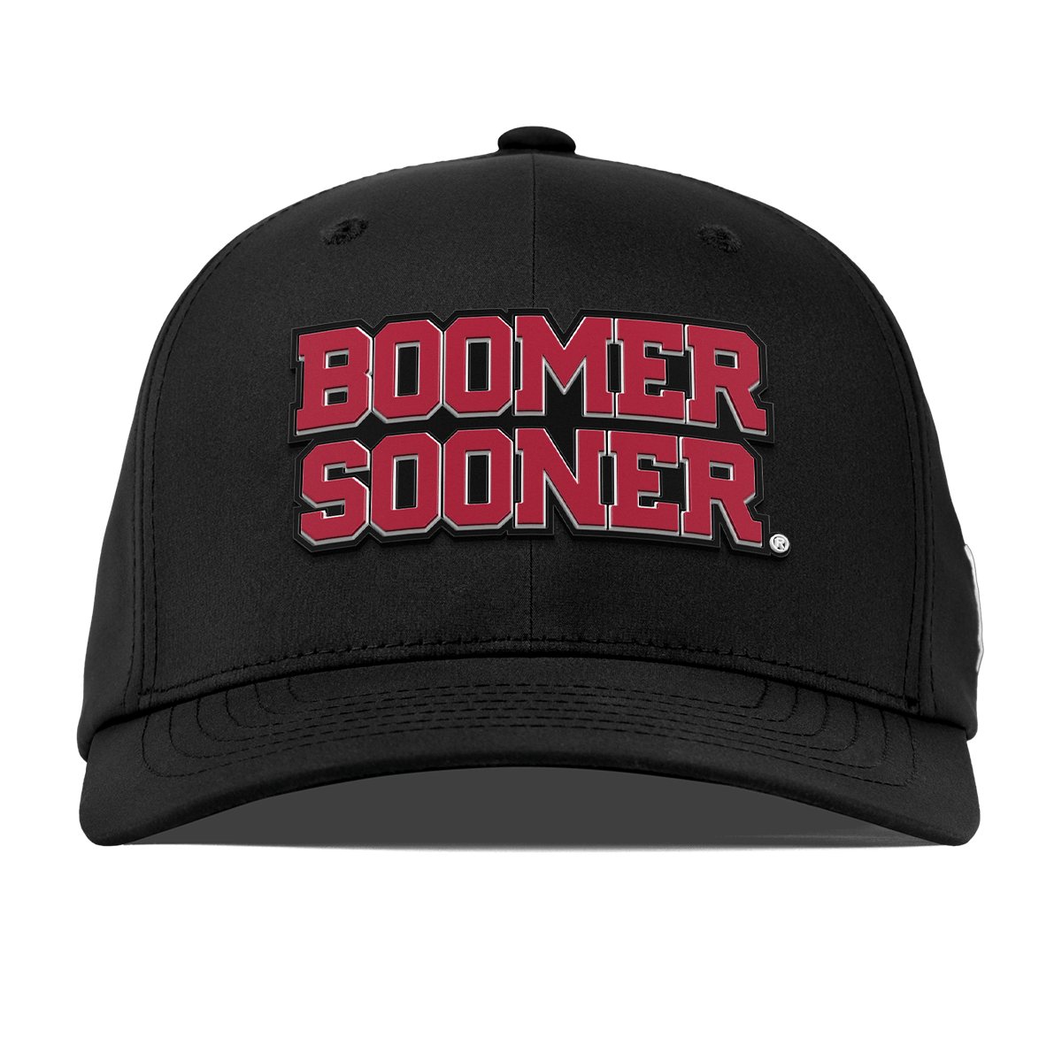 University of Oklahoma "Oklahoma Block" Flexfit Performance Fitted Black