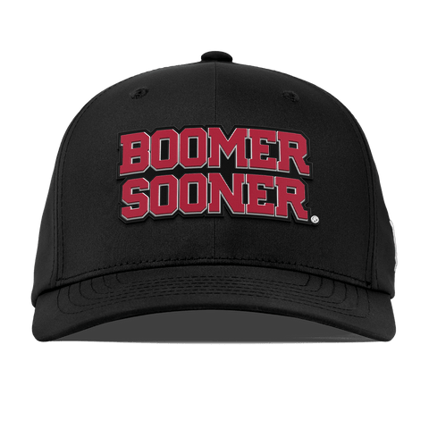 University of Oklahoma "Oklahoma Block" Flexfit Performance Fitted Black