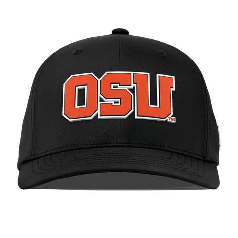 Oregon State University "Oregon State Block" Flexfit Performance Fitted Black