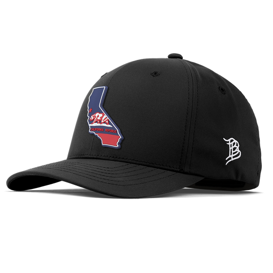 California Patriot Series Flexfit Performance Fitted Black
