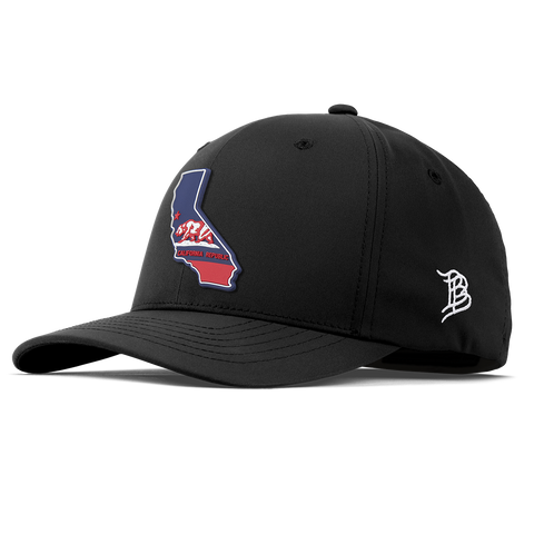California Patriot Series Flexfit Performance Fitted Black