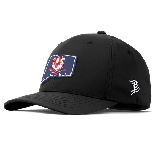 Connecticut Patriot Series Flexfit Performance Fitted Black