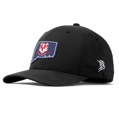 Connecticut Patriot Series Flexfit Performance Fitted Black