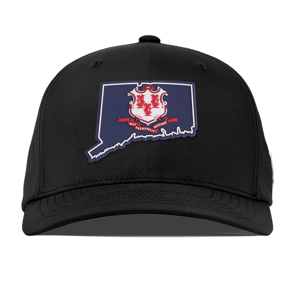 Connecticut Patriot Series Flexfit Performance Fitted Black