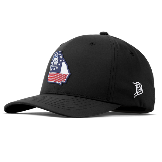 Georgia Patriot Series Flexfit Performance Fitted Black