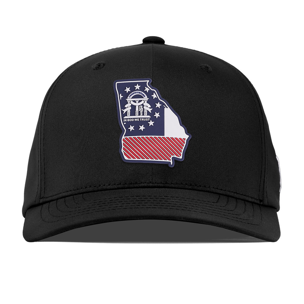 Georgia Patriot Series Flexfit Performance Fitted Black