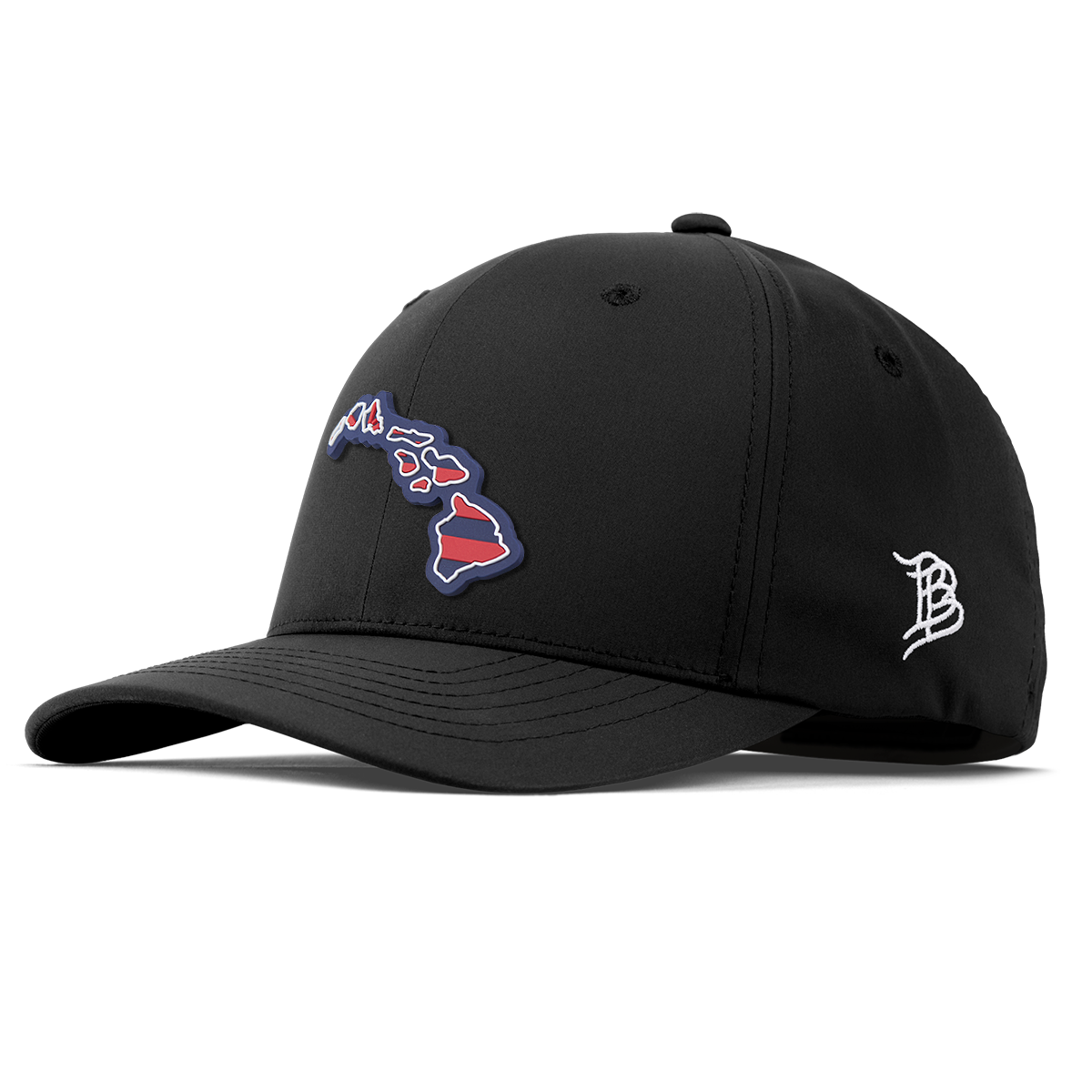 Hawaii Patriot Series Flexfit Performance Fitted Black