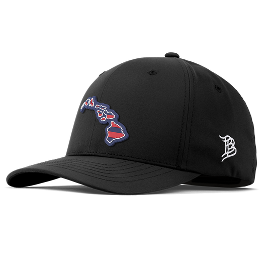 Hawaii Patriot Series Flexfit Performance Fitted Black