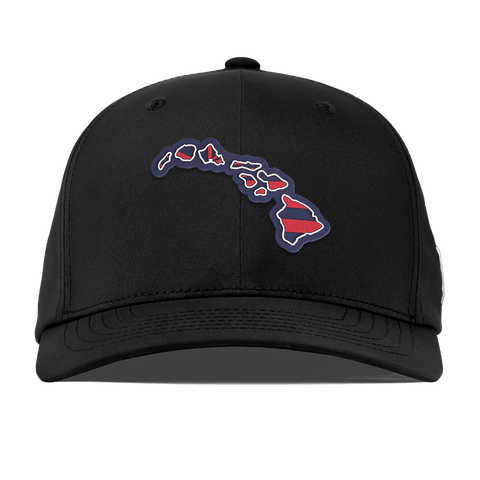 Hawaii Patriot Series Flexfit Performance Fitted Black
