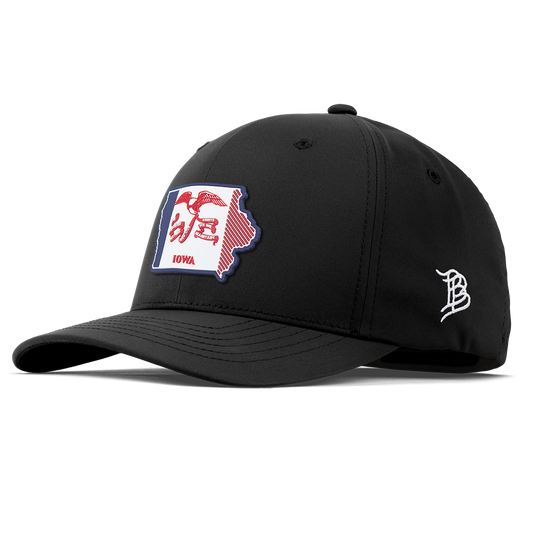 Iowa Patriot Series Flexfit Performance Fitted Black