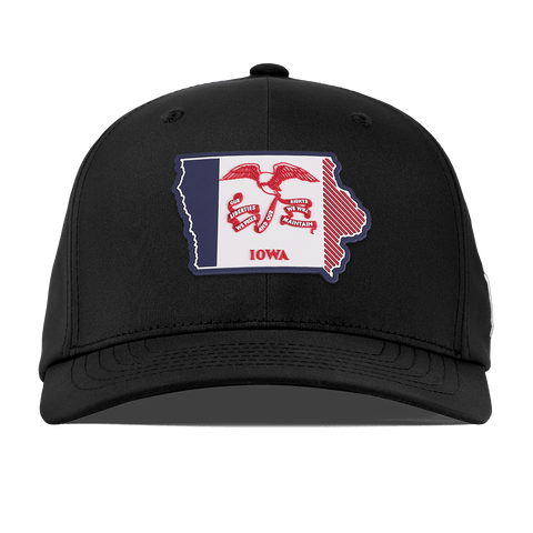 Iowa Patriot Series Flexfit Performance Fitted Black