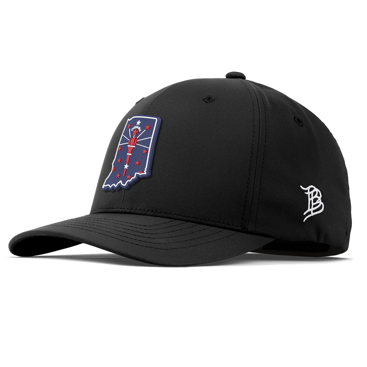 Indiana Patriot Series Flexfit Performance Fitted Black
