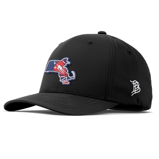 Massachusetts Patriot Series Flexfit Performance Fitted Black