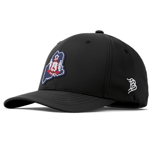 Maine Patriot Series Flexfit Performance Fitted Black