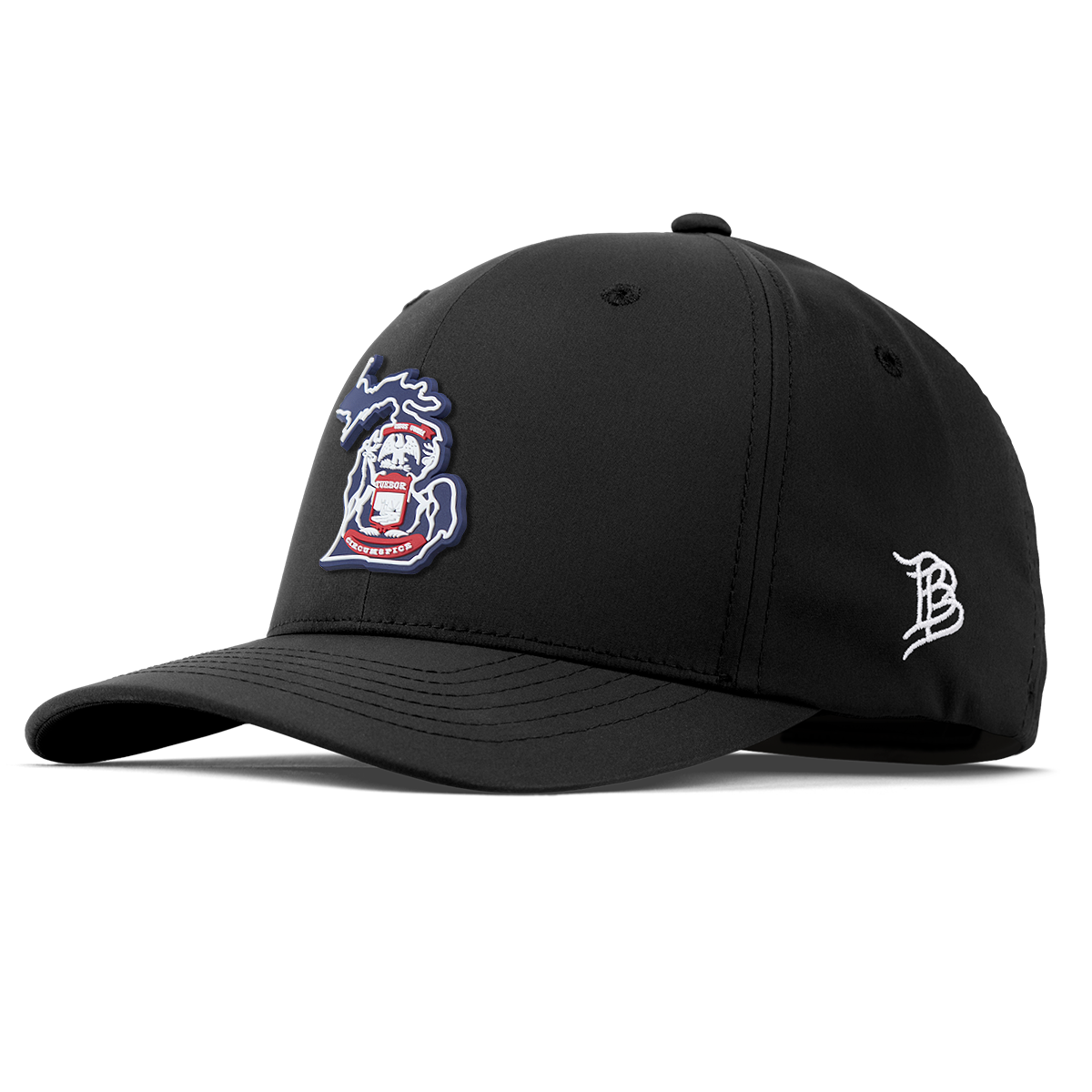 Michigan Patriot Series Flexfit Performance Fitted Black