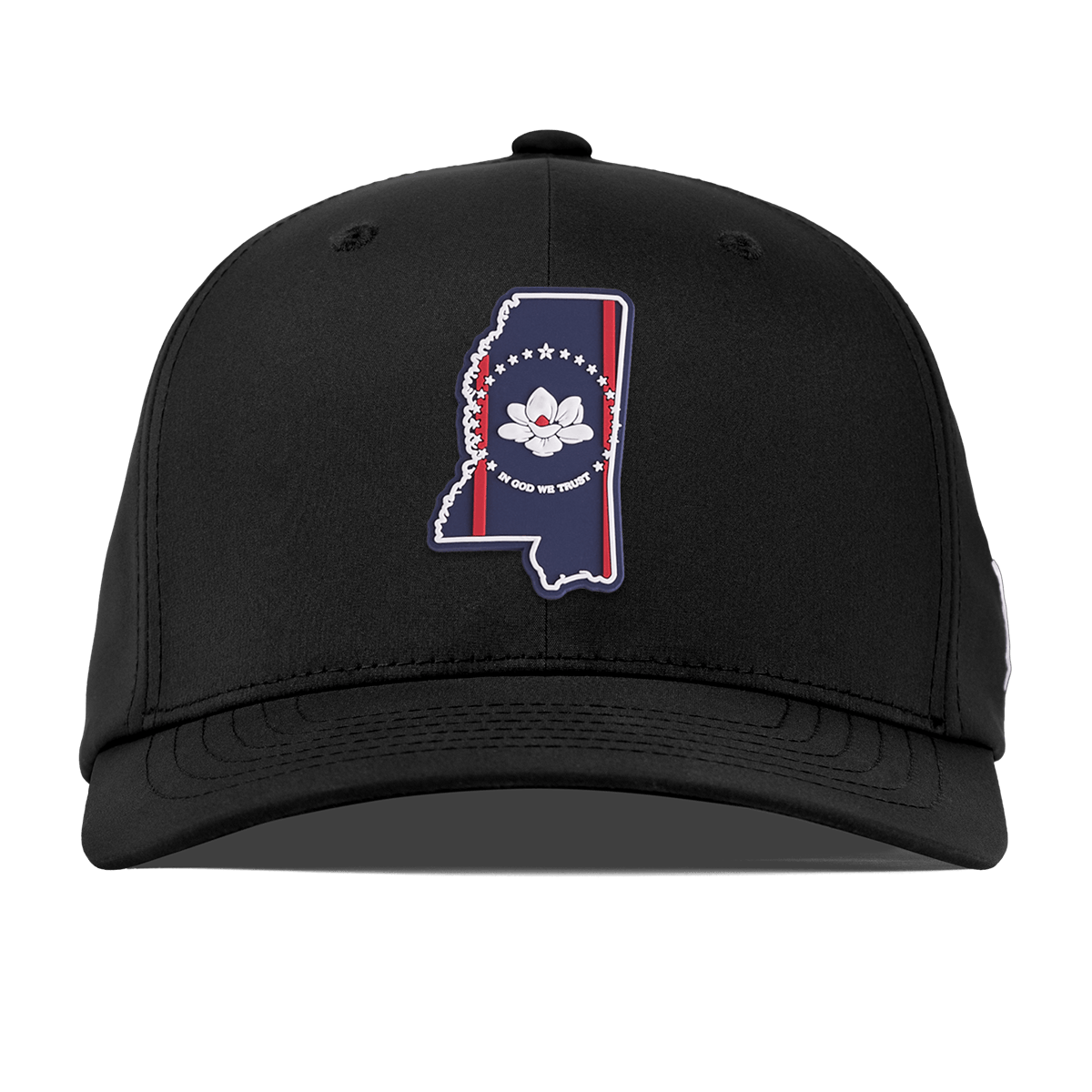 Mississippi Patriot Series Flexfit Performance Fitted Black