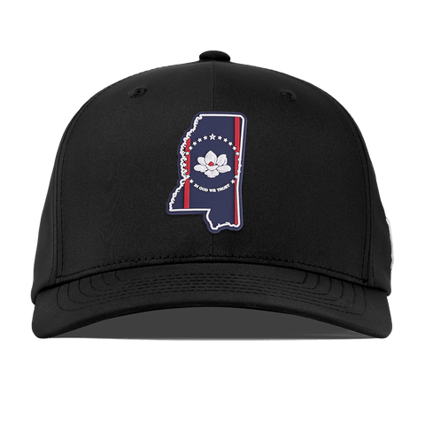 Mississippi Patriot Series Flexfit Performance Fitted Black