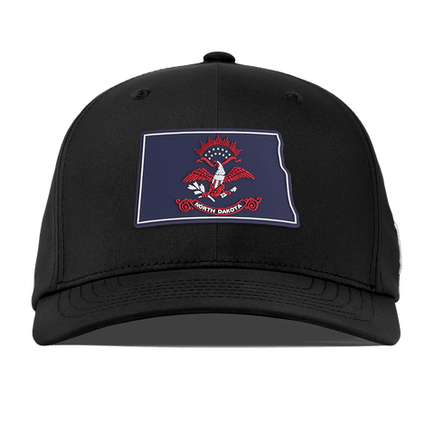 North Dakota Patriot Series Flexfit Performance Fitted Black