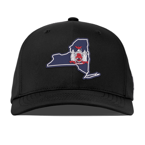 New York Patriot Series Flexfit Performance Fitted Black