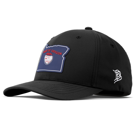 Oregon Patriot Series Flexfit Performance Fitted Black