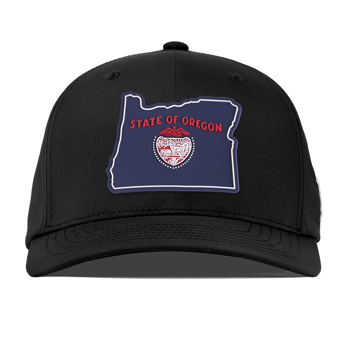 Oregon Patriot Series Flexfit Performance Fitted Black