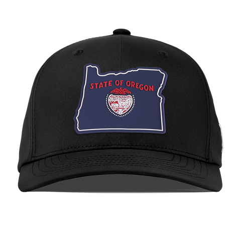 Oregon Patriot Series Flexfit Performance Fitted Black