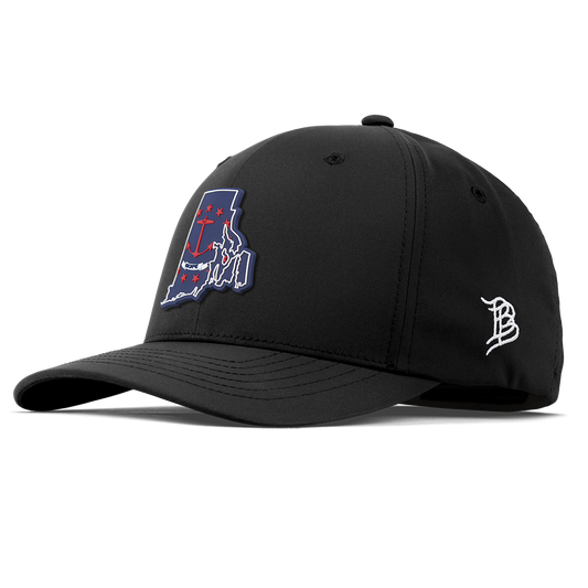Rhode Island Patriot Series Flexfit Performance Fitted Black