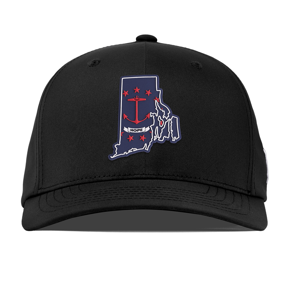 Rhode Island Patriot Series Flexfit Performance Fitted Black