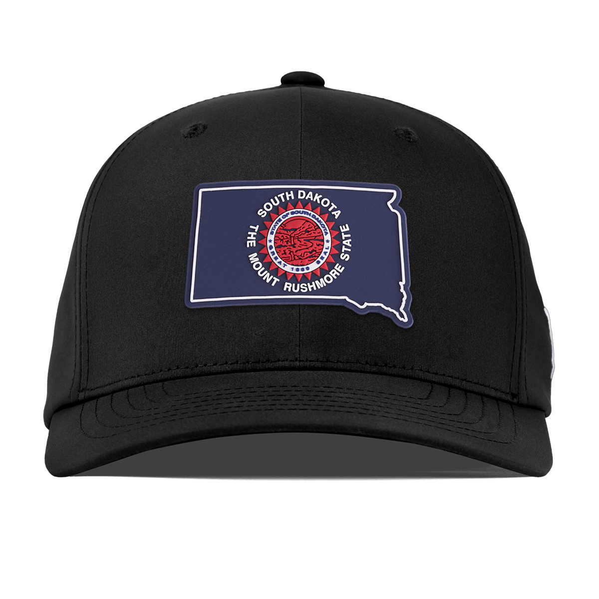 South Dakota Patriot Series Flexfit Performance Fitted Black
