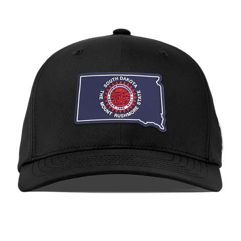 South Dakota Patriot Series Flexfit Performance Fitted Black