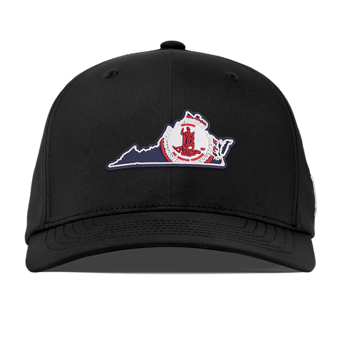 Virginia Patriot Series Flexfit Performance Fitted Black