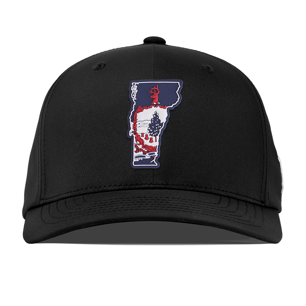 Vermont Patriot Series Flexfit Performance Fitted Black