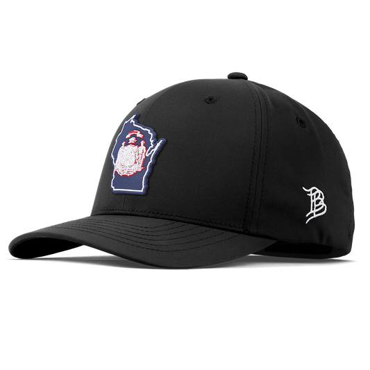 Wisconsin Patriot Series Flexfit Performance Fitted Black