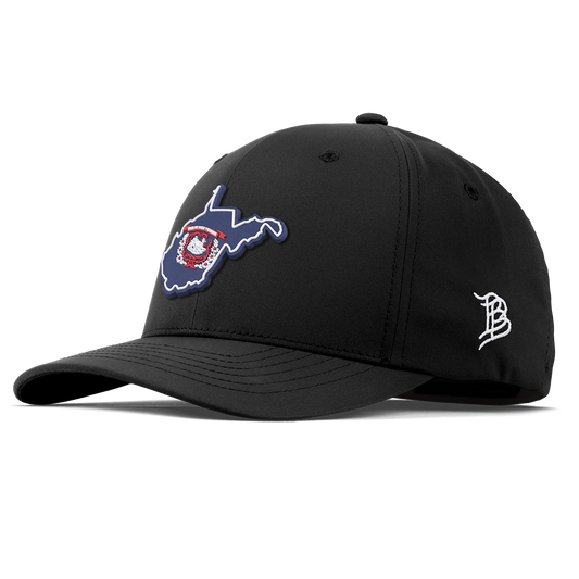 West Virginia Patriot Series Flexfit Performance Fitted Black