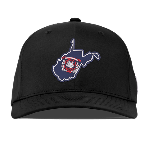 West Virginia Patriot Series Flexfit Performance Fitted Black