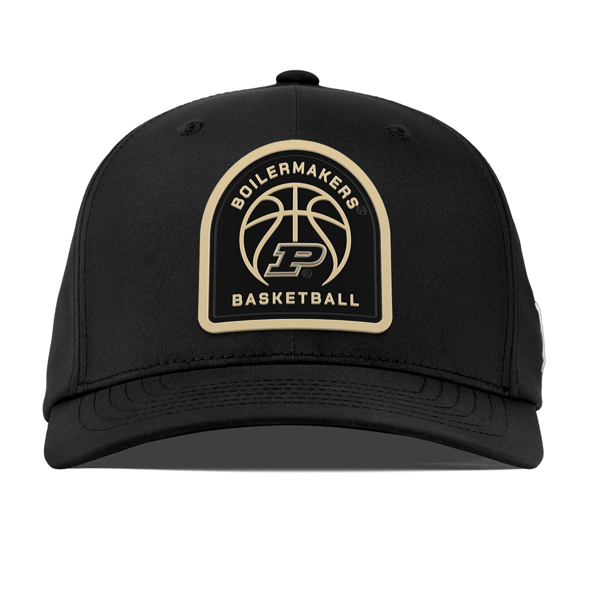 Purdue University "Purdue Basketball" Flexfit Performance Fitted Black