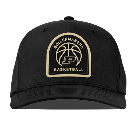 Purdue University "Purdue Basketball" Flexfit Performance Fitted Black