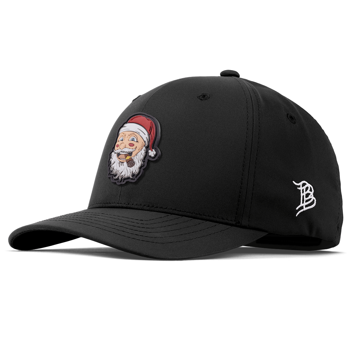 Santa PVC Flexfit Performance Fitted Black