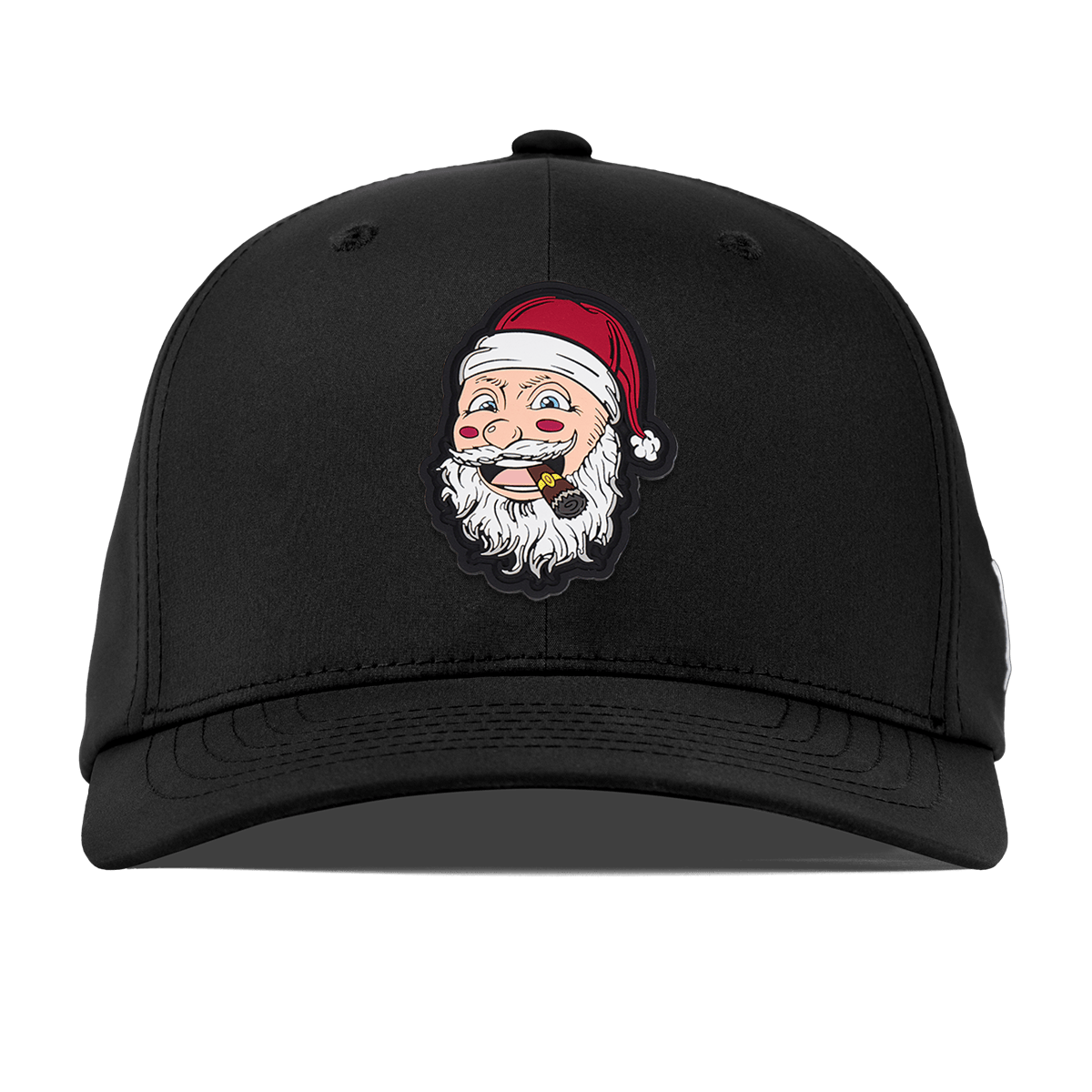 Santa PVC Flexfit Performance Fitted Black