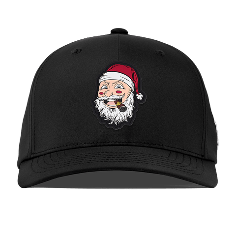 Santa PVC Flexfit Performance Fitted Black