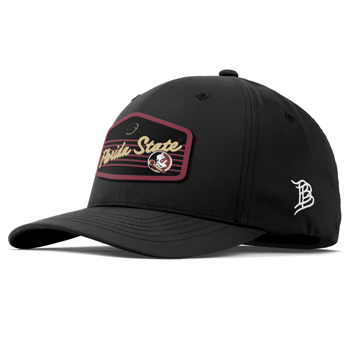 Florida State University "Seminole Football" Flexfit Performance Fitted Black