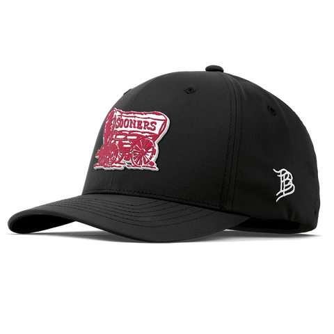 University of Oklahoma "Sooner Schooner" Flexfit Performance Fitted Black