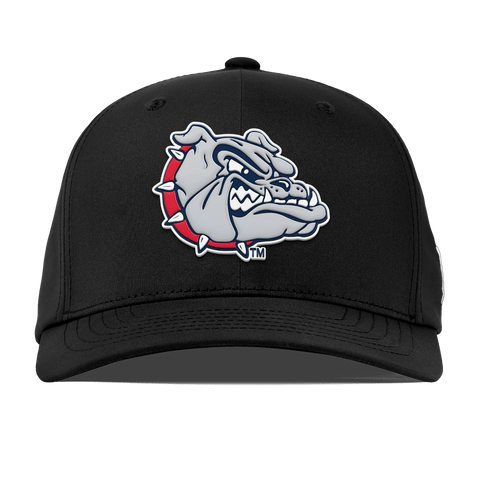 Gonzaga University "Spike The Bulldog" Flexfit Performance Fitted Black