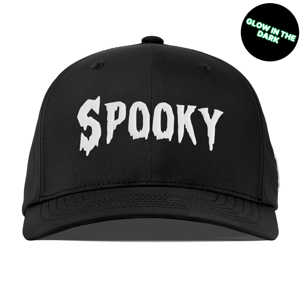 Spooky Glow Flexfit Performance Fitted Black