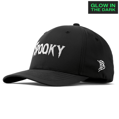 Spooky Glow Flexfit Performance Fitted Black