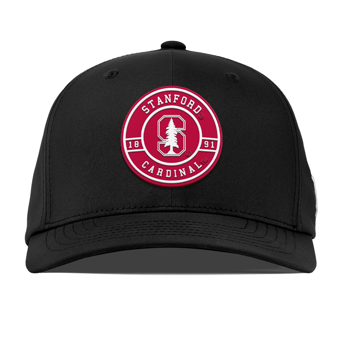 Stanford University "Stanford Seal" Flexfit Performance Fitted Black
