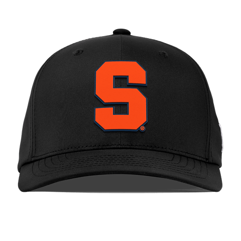 Syracuse University "Syracuse Orange Block" Flexfit Performance Fitted Black