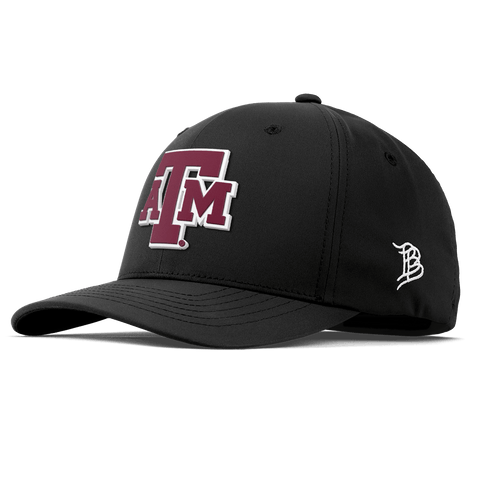 Texas A&M University "Texas A&M Block" Flexfit Performance Fitted Black